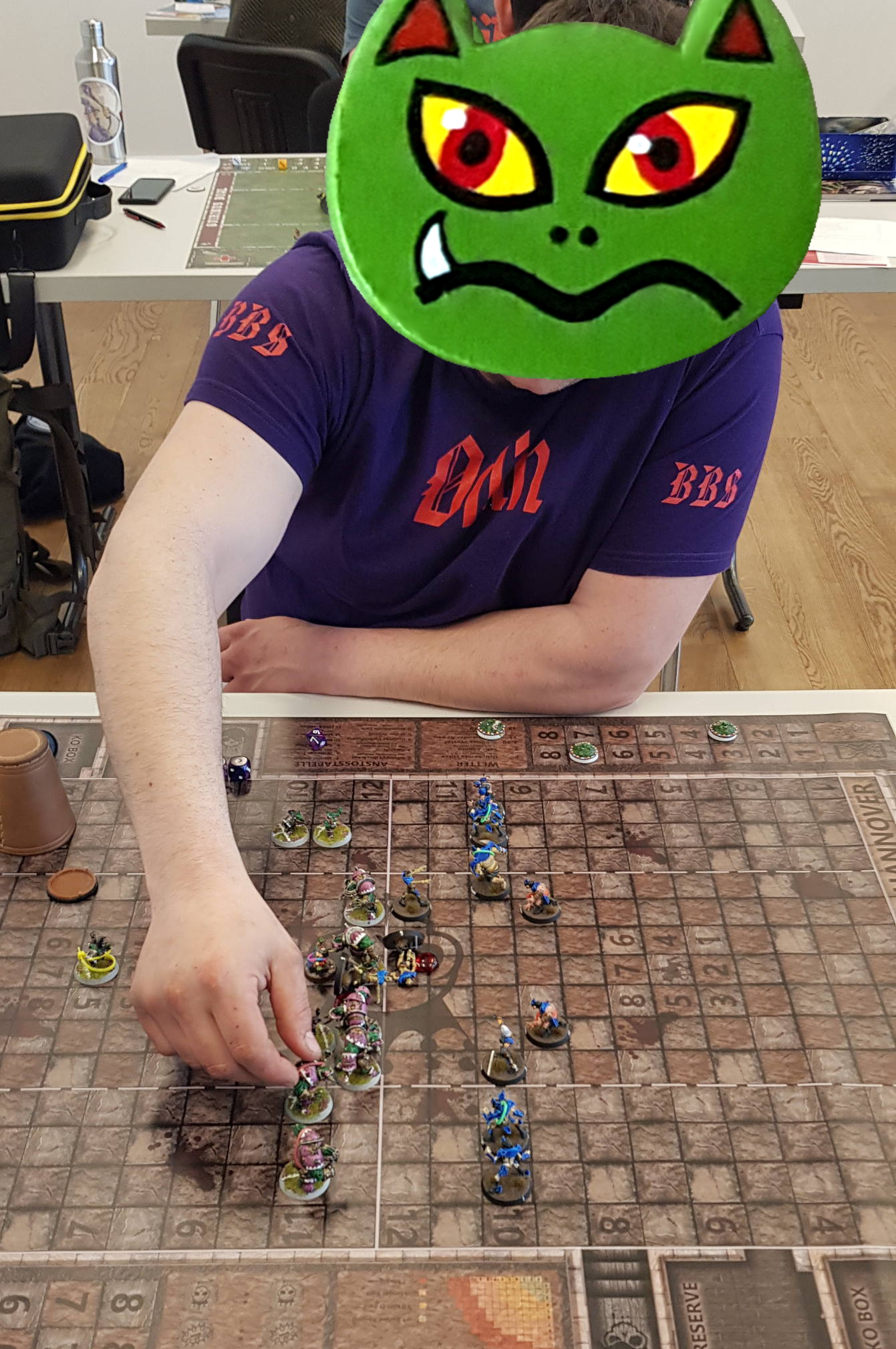 The Haranni Horror Hecatees vs. the Orcs aus der Hölle