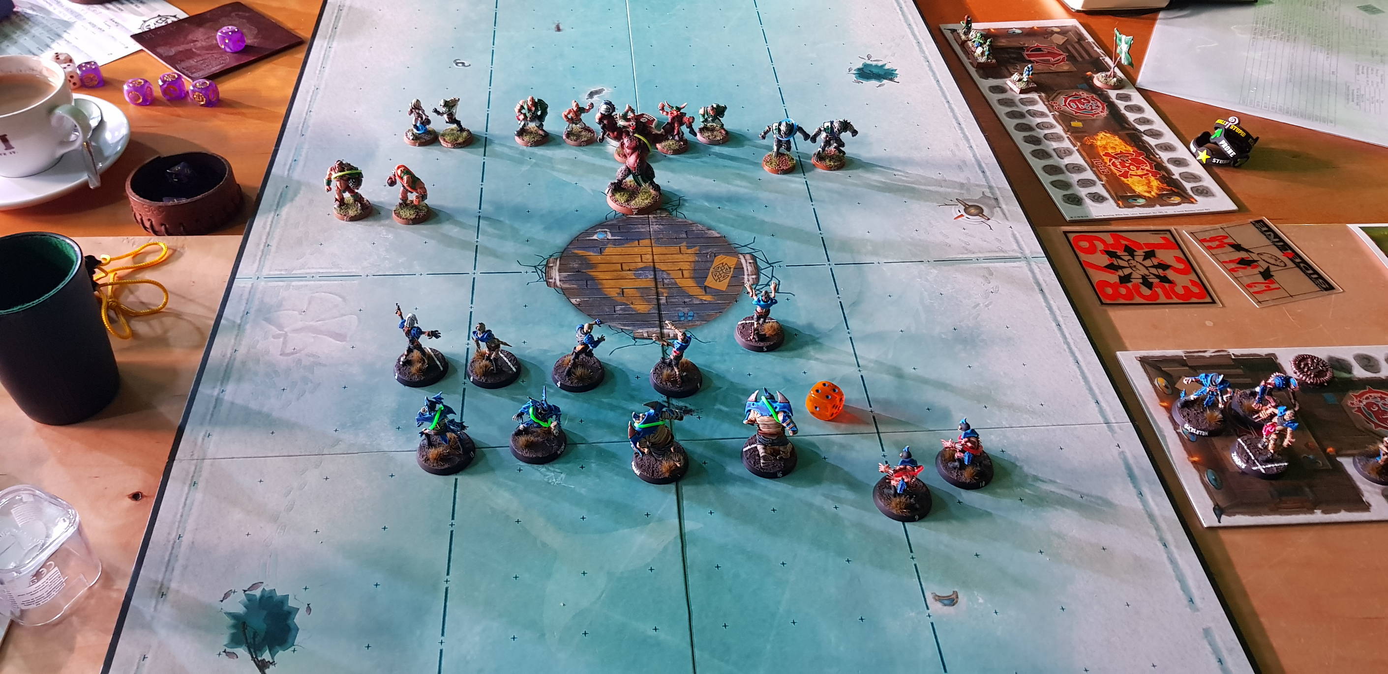 Orsca Eagles vs. Haranni Horror Hecatees