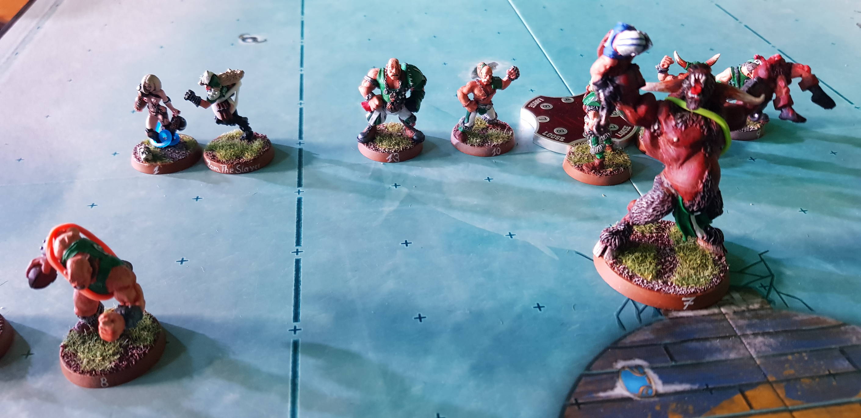 Orsca Eagles vs. Haranni Horror Hecatees