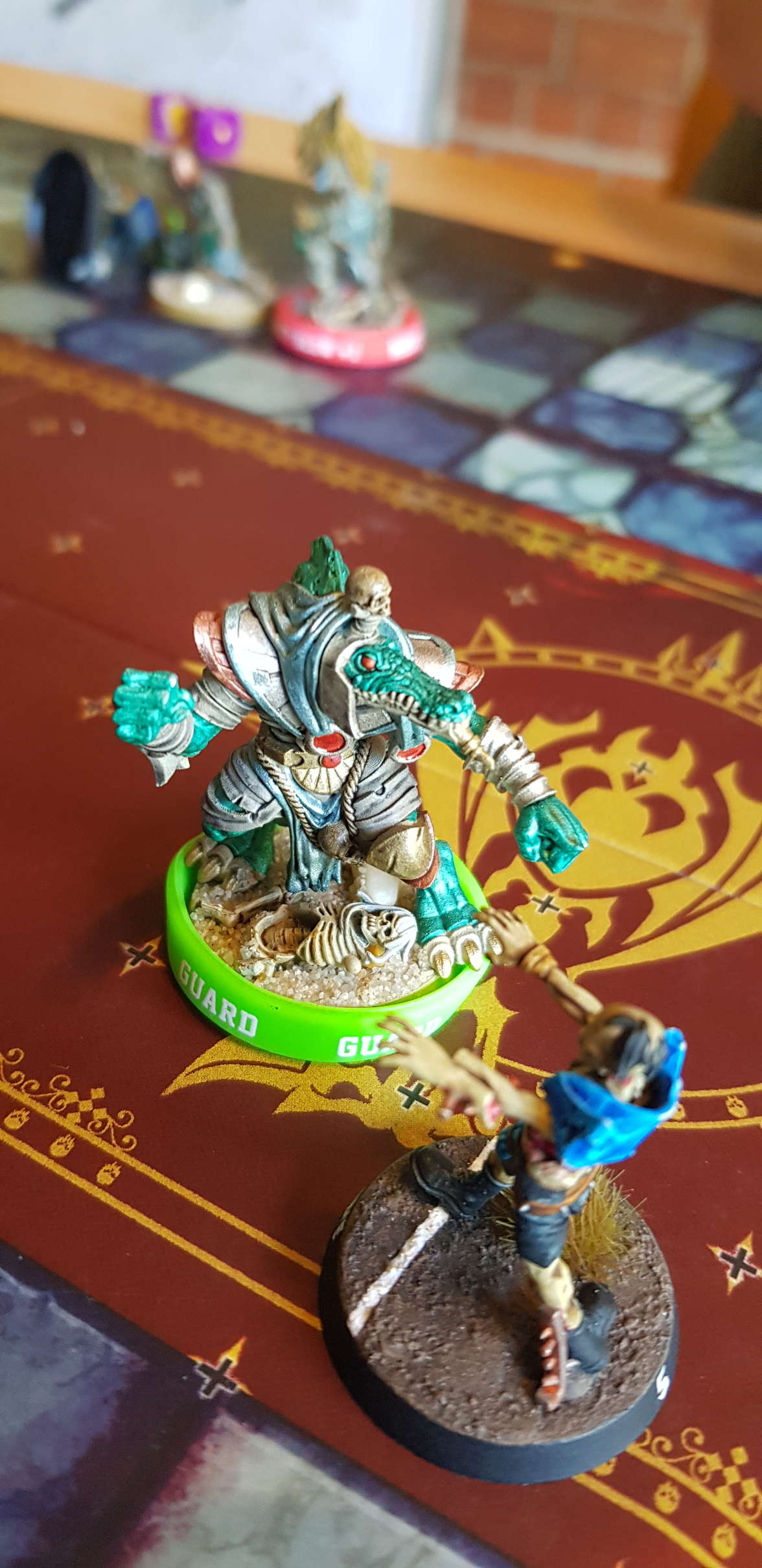 3. RanDALe Cup 2025 Game 1 Necromantic Horror vs. Tomb Kings. A Crocodile God with Guard